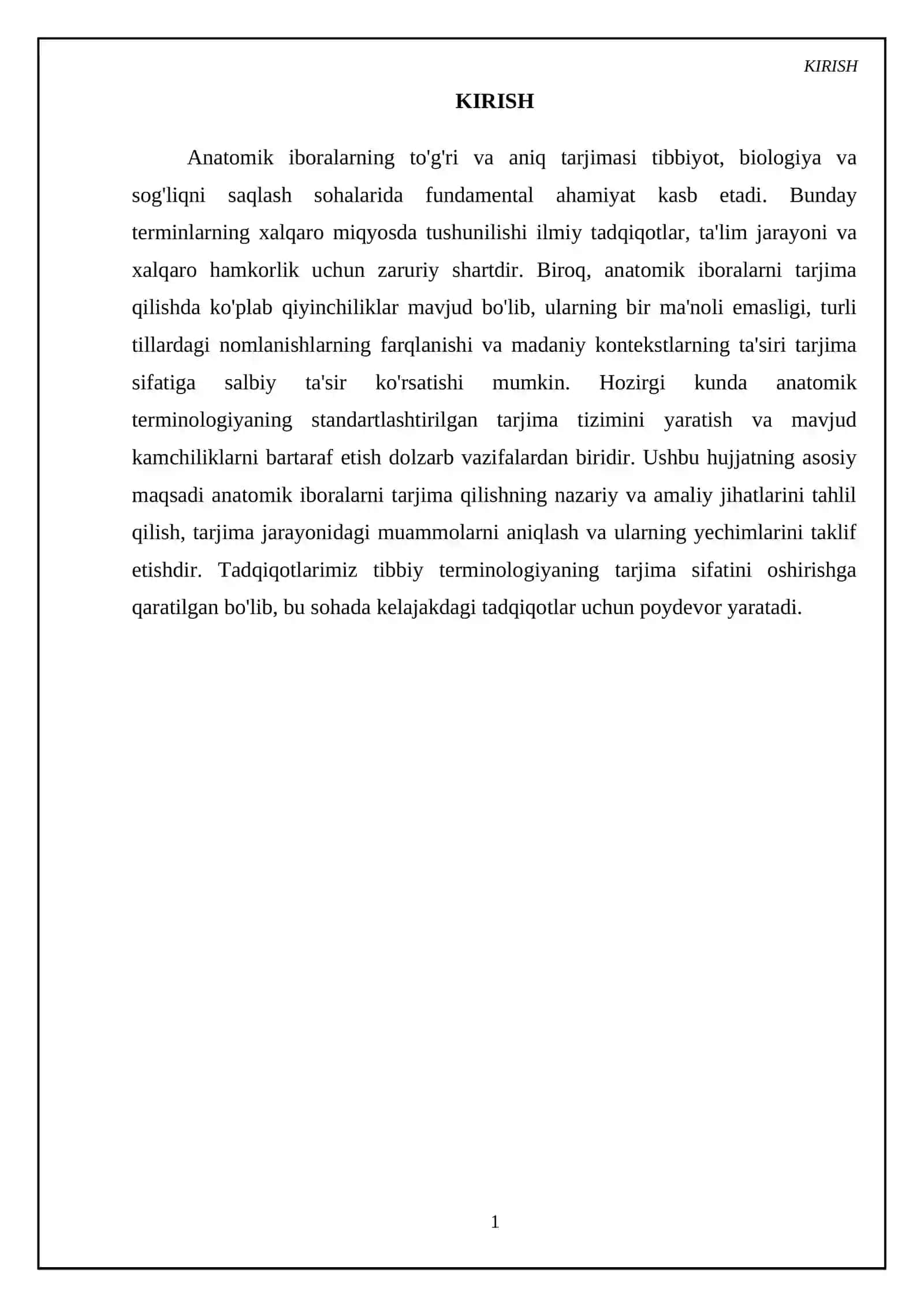 Anatomik iboralarning tarjimasi 3