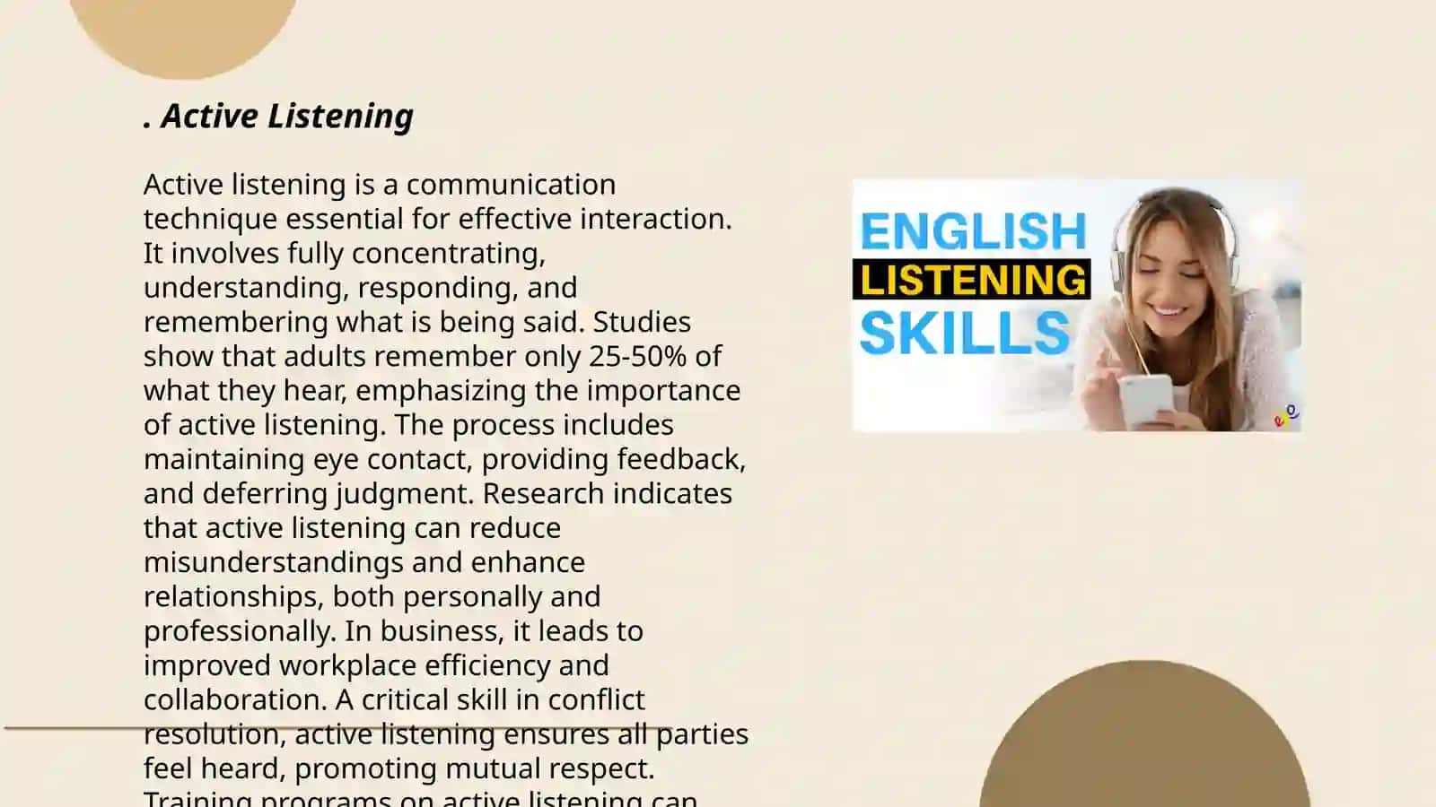 Active Listening 3