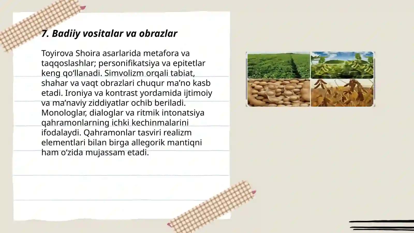 Moyli ekinlarning turlari va ularning biologik xususiyatlari va samarali usullari tavsifi 3