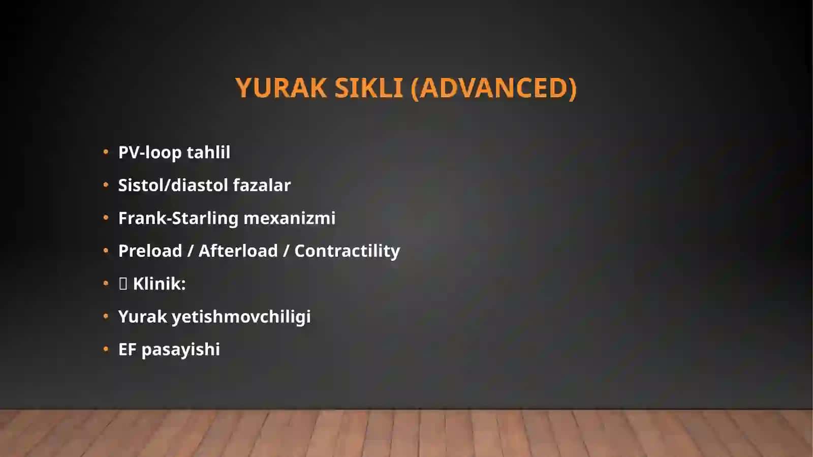 KARDIOVASKULYAR TIZIM (YADRO BLOK) 3