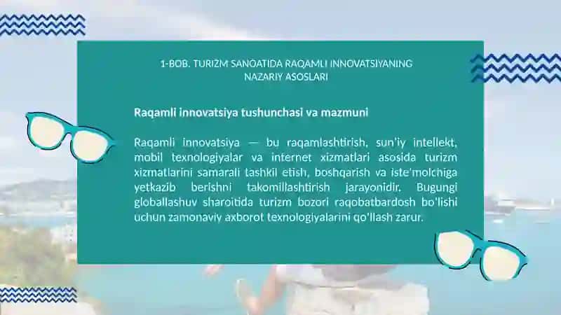 Turizm sanoatida raqamli innovatsiya 3