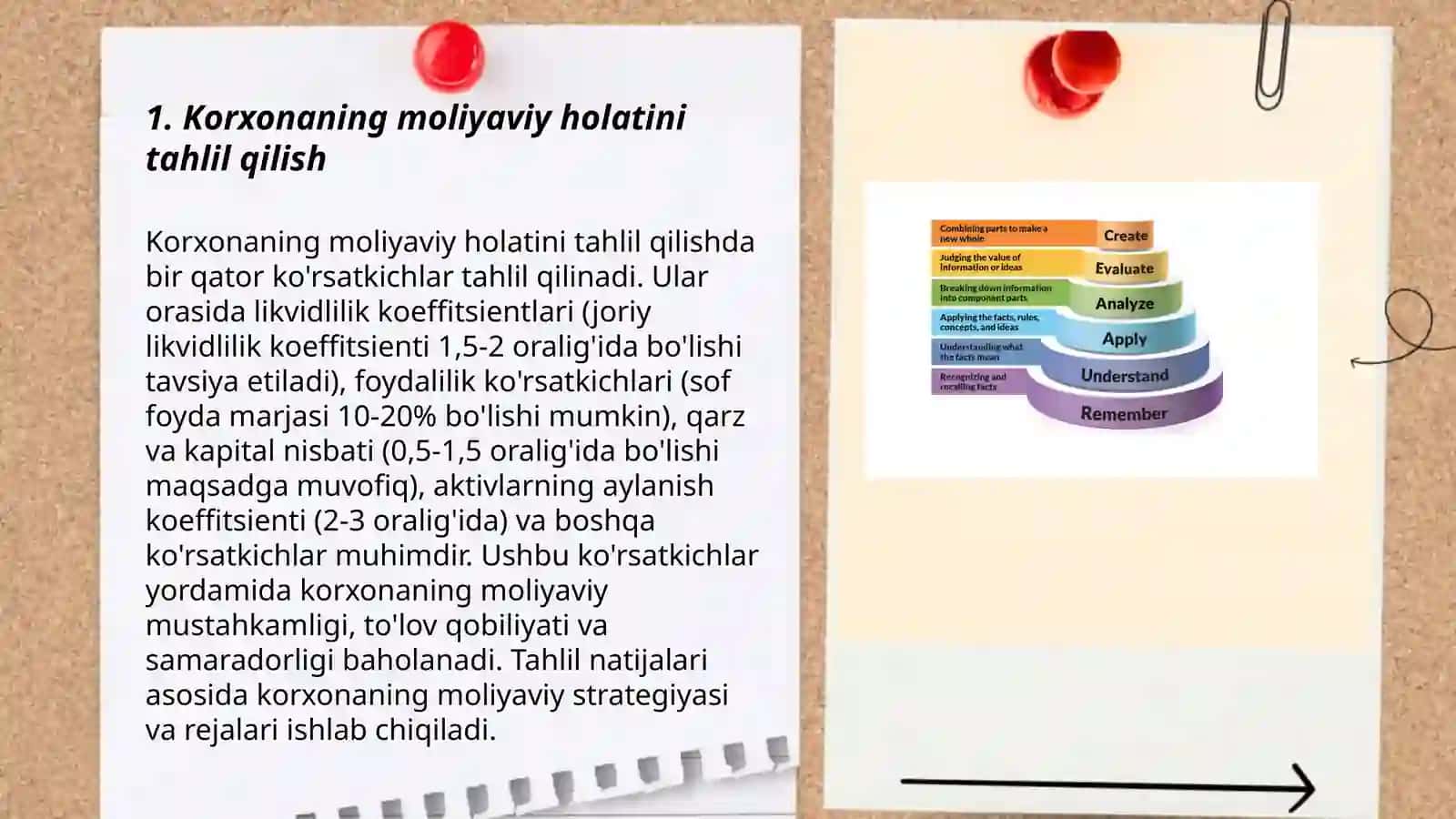Korxonaning iqtosodiy salohiyati tahlili 3