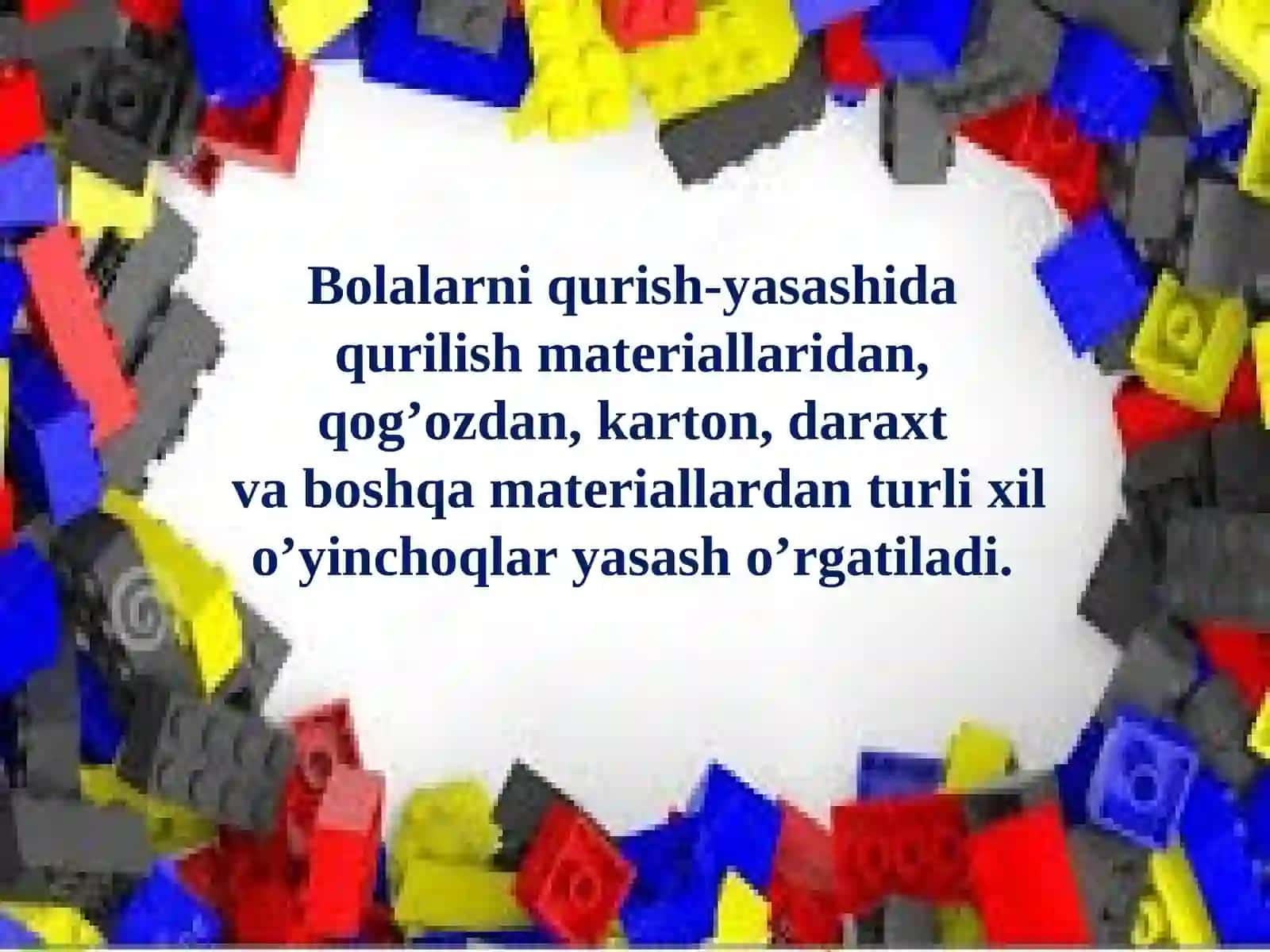 MAKTABGACHA TA’LIM TASHKILOTLARIDA QURISH-YASASH 3