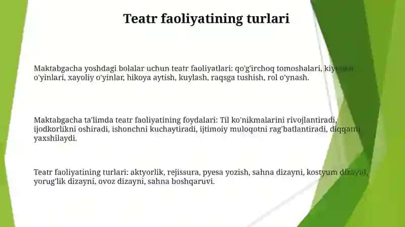 Maktabgacha ta'lim tashkilotida sahnalashtirish faoliyati 3
