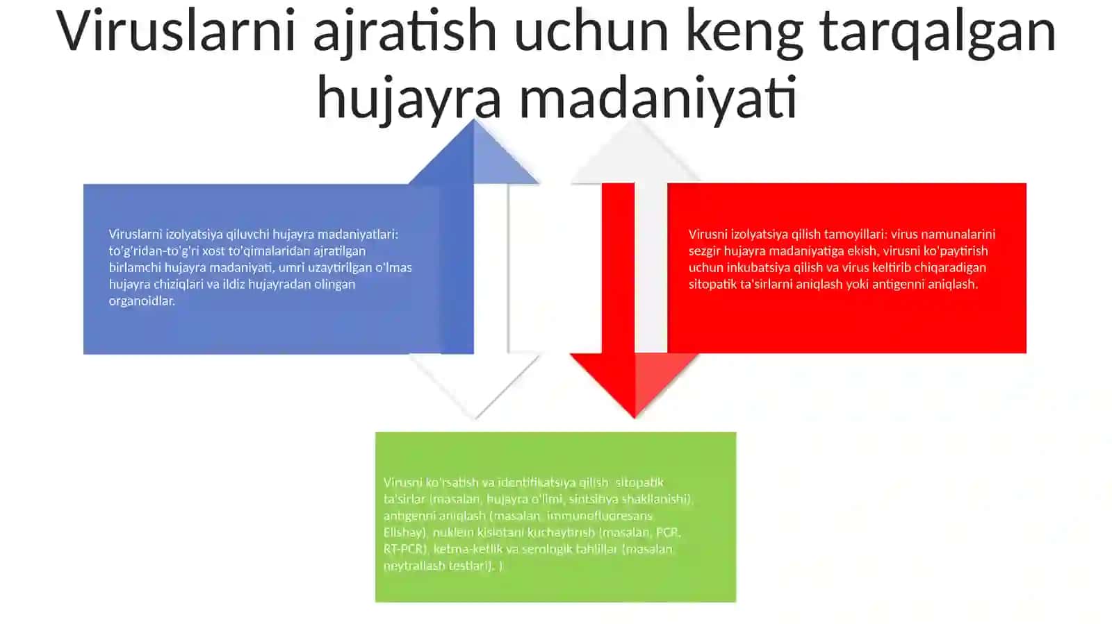 Viruslarni Ajratib Olishda Qo'Llaniluvchi Hujayra Kulturalari 3