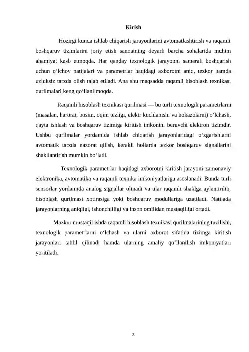 Raqamli hisoplash texnikasi 3