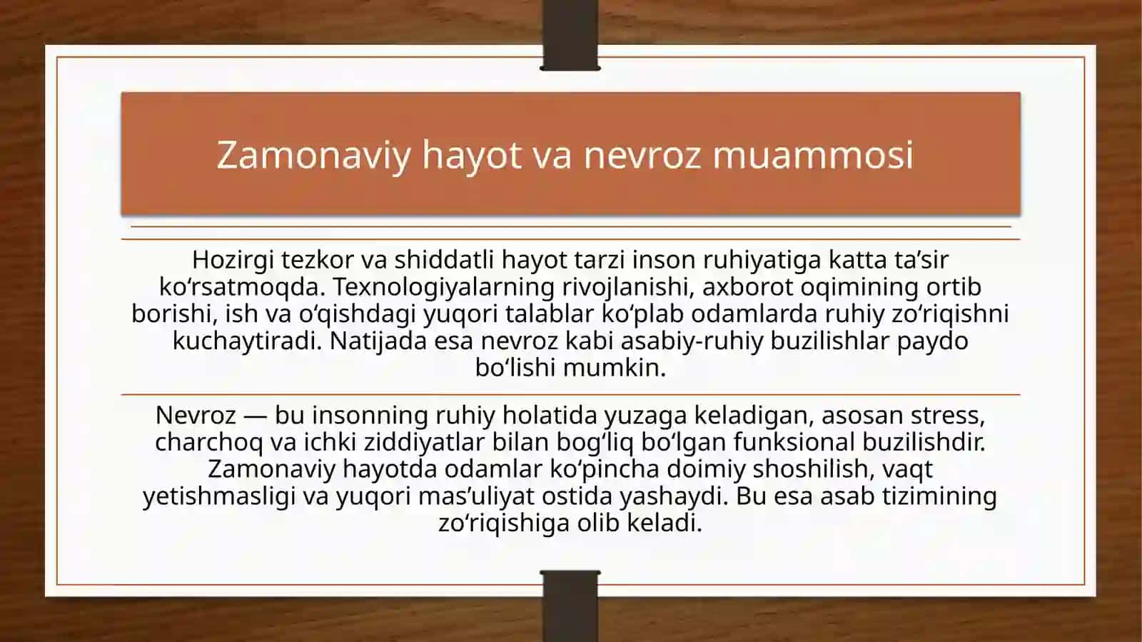 Nevro‘zvaunioldiniolishchora–tadbirlari 3