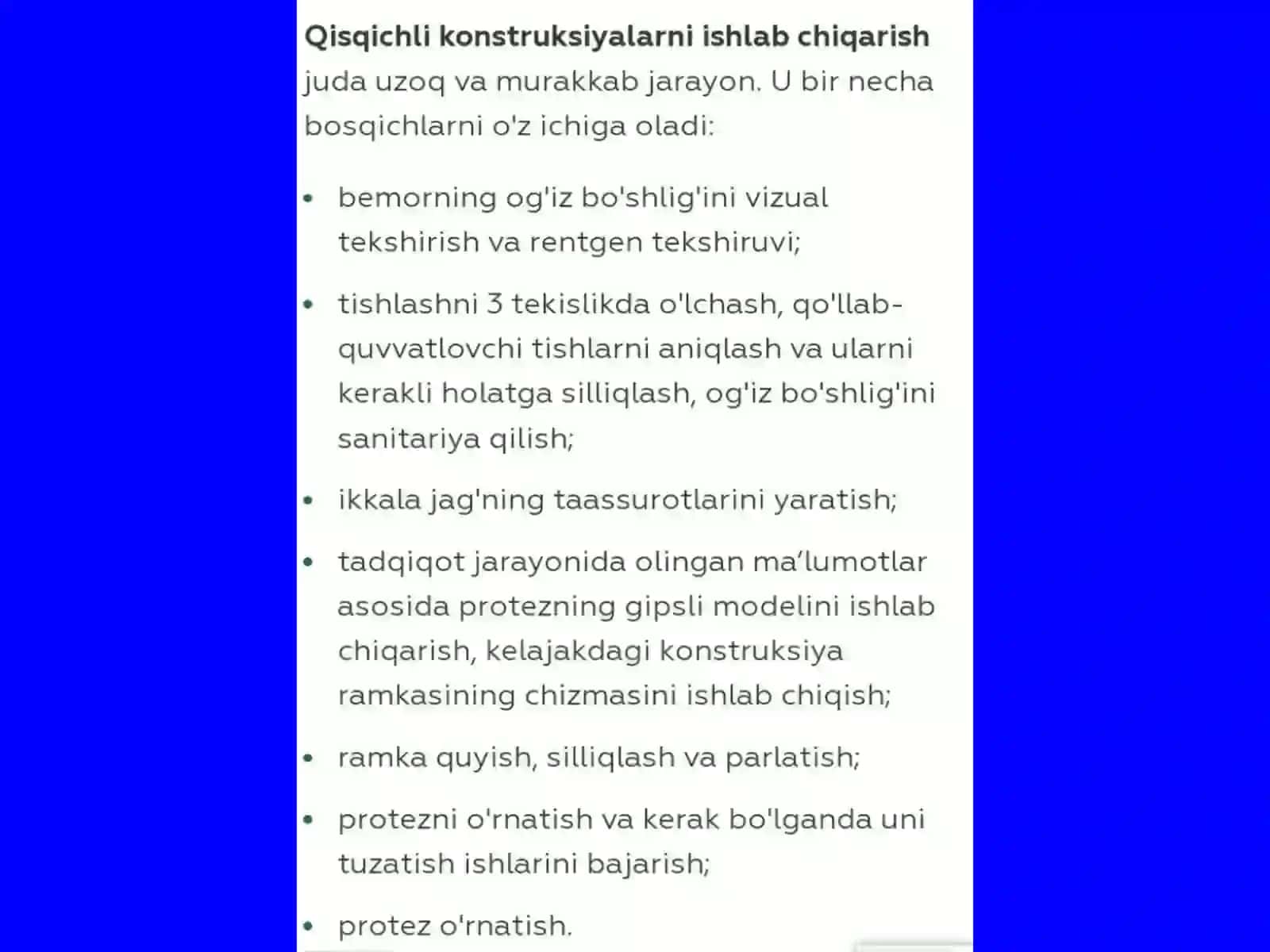 Mavzu:Tishlarning qisman nuqsonlarida olib qo‘yiladagan protezlar 3