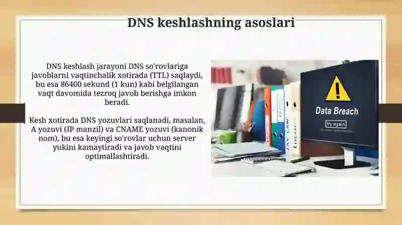 DNS kesh xotirasi: Asoslar va ishlash mexanizmi 3