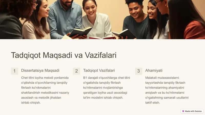 CHET TILINI O'RGANISHDA B1 DARAJALI O'QUVCHILARNING TANQIDIY FIKRLASHINI  RIVOJLANDIRISH TEXNOLOGIYASI 3