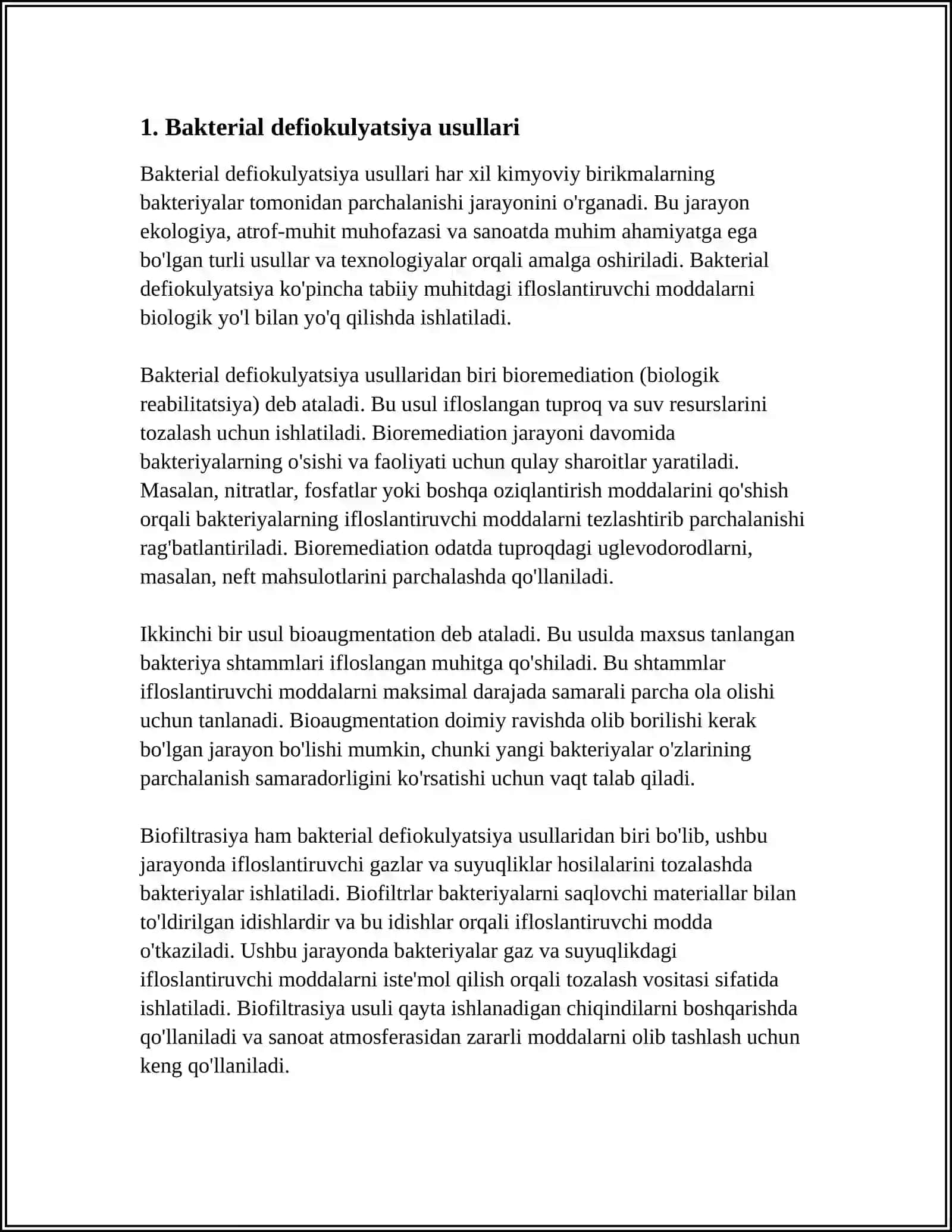 ORGANIZMNI CHINIQTIRISH USULLARI 3
