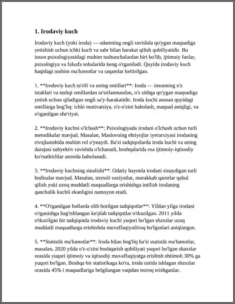 UMUMIY PISIXALOGIYA-IRODA MAVZUSI 3