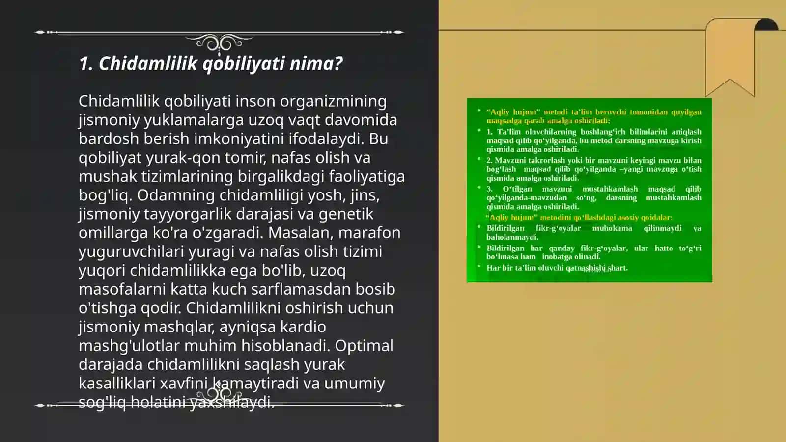 Chidamlilik qobiliyatini tarbiyalash 3