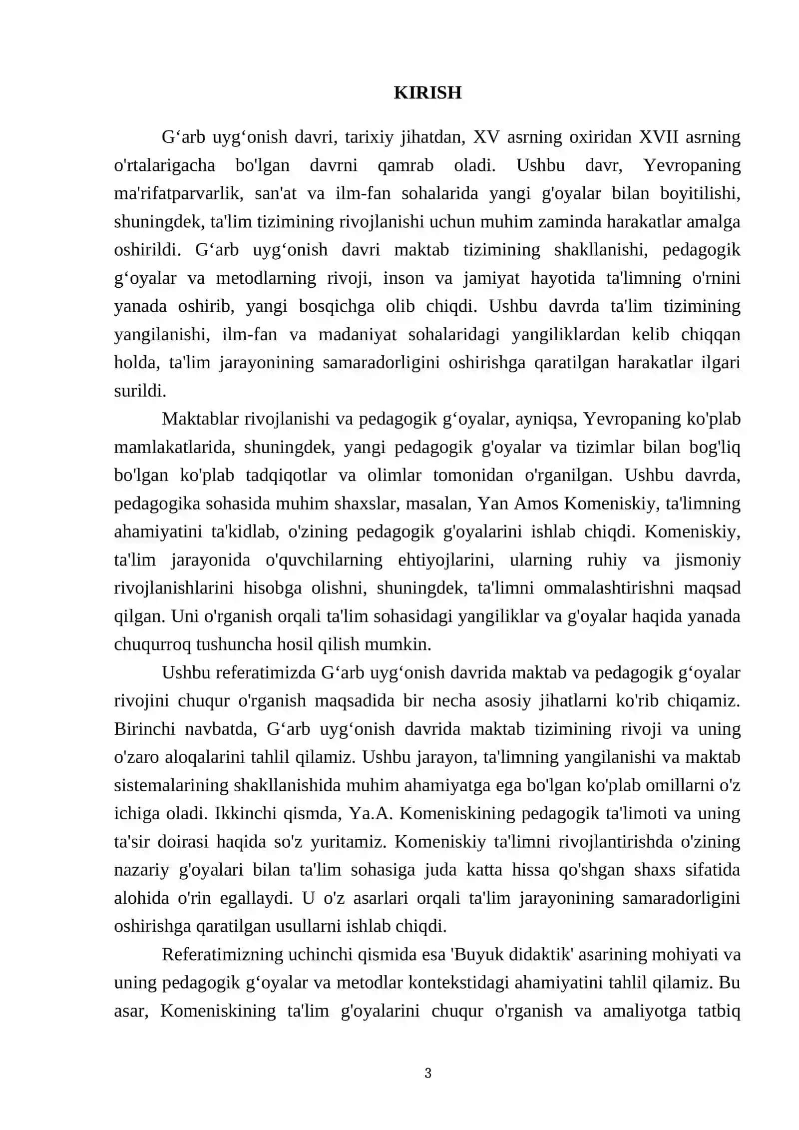 Gʻarb uygʻonish davrida maktab va pedagogik gʻoyalar rivoji 3
