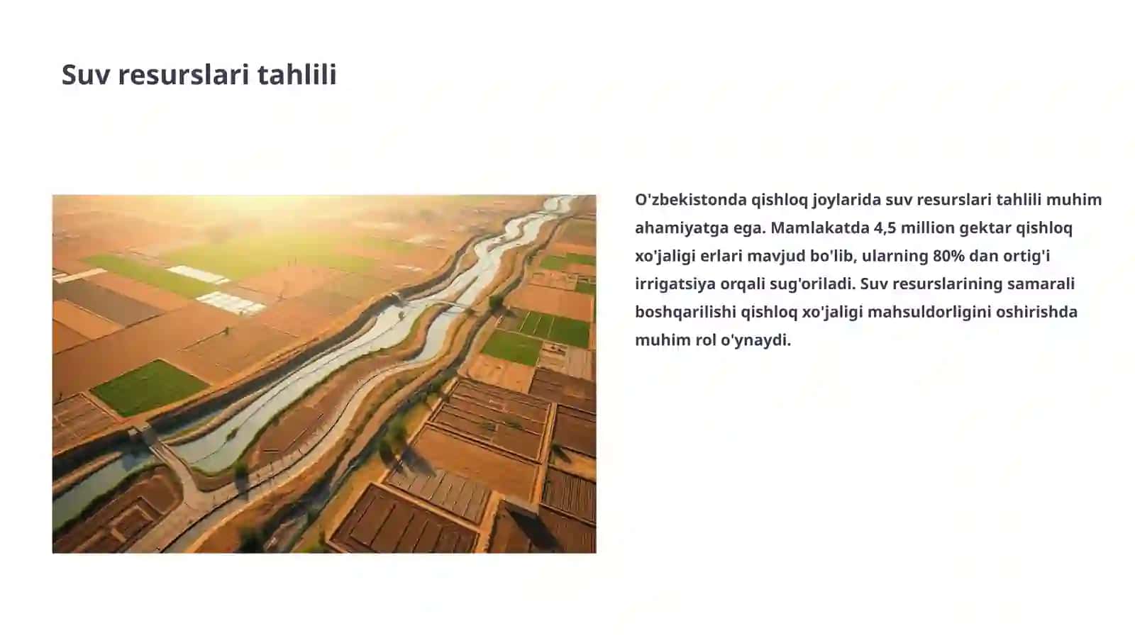 Suv resurslarini boshqarish 3