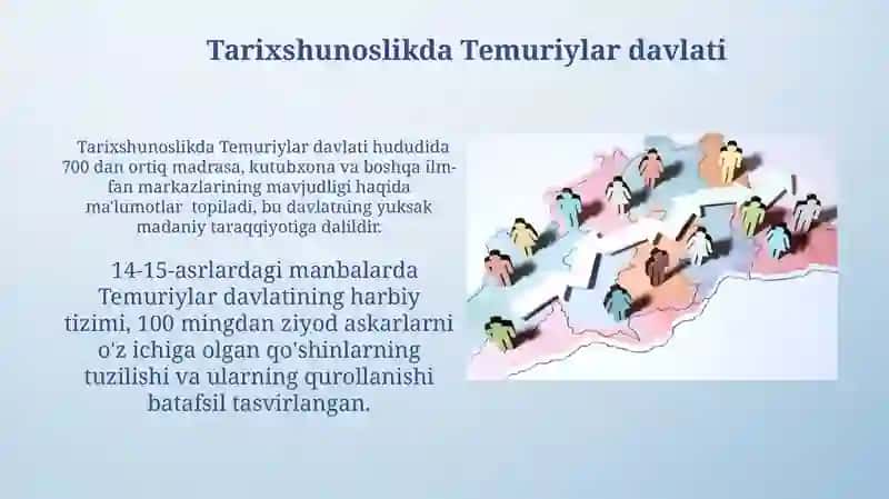 Temuriylar davlati boshqaruv tizimlari 3