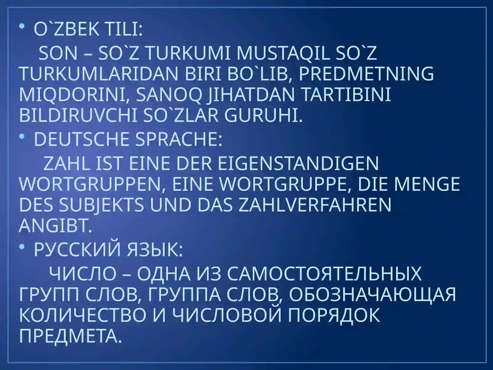 MORFOLOGIYASON – SO`Z TURKUMI 3