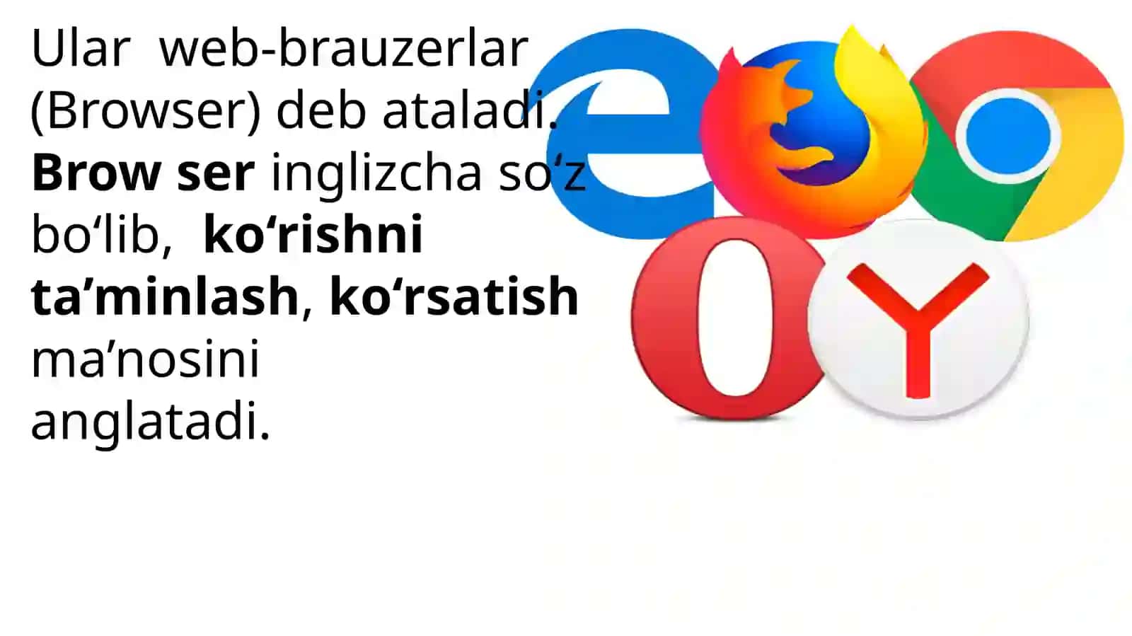 6-sinf Informatika fanidan Brauzerlar mavzusida dars ishlanma 3