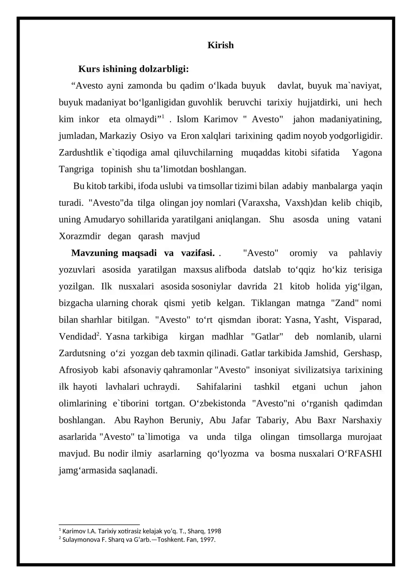 Avesto va Zardushtiylik 3