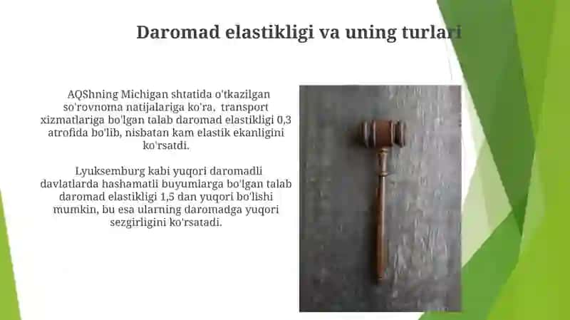 Talab va talab qonuni mavzusi boʻyicha metodlar 3