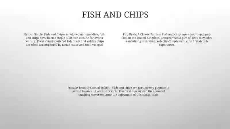 Food And Drink In Britain 3