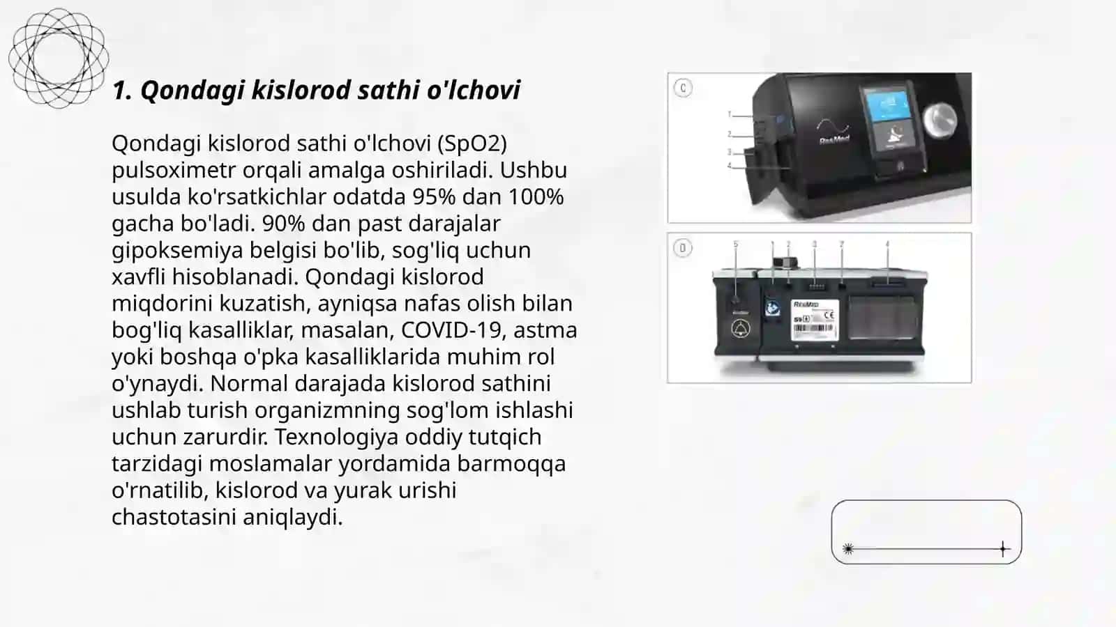 Oksimetriya.Qondagi gazlarni aniqlash 3