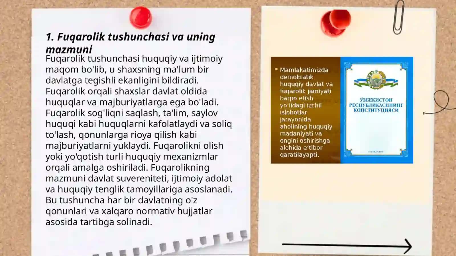 Oʻzbekistonda fuqarolik va uning konstitutsiyaviy asoslari 3