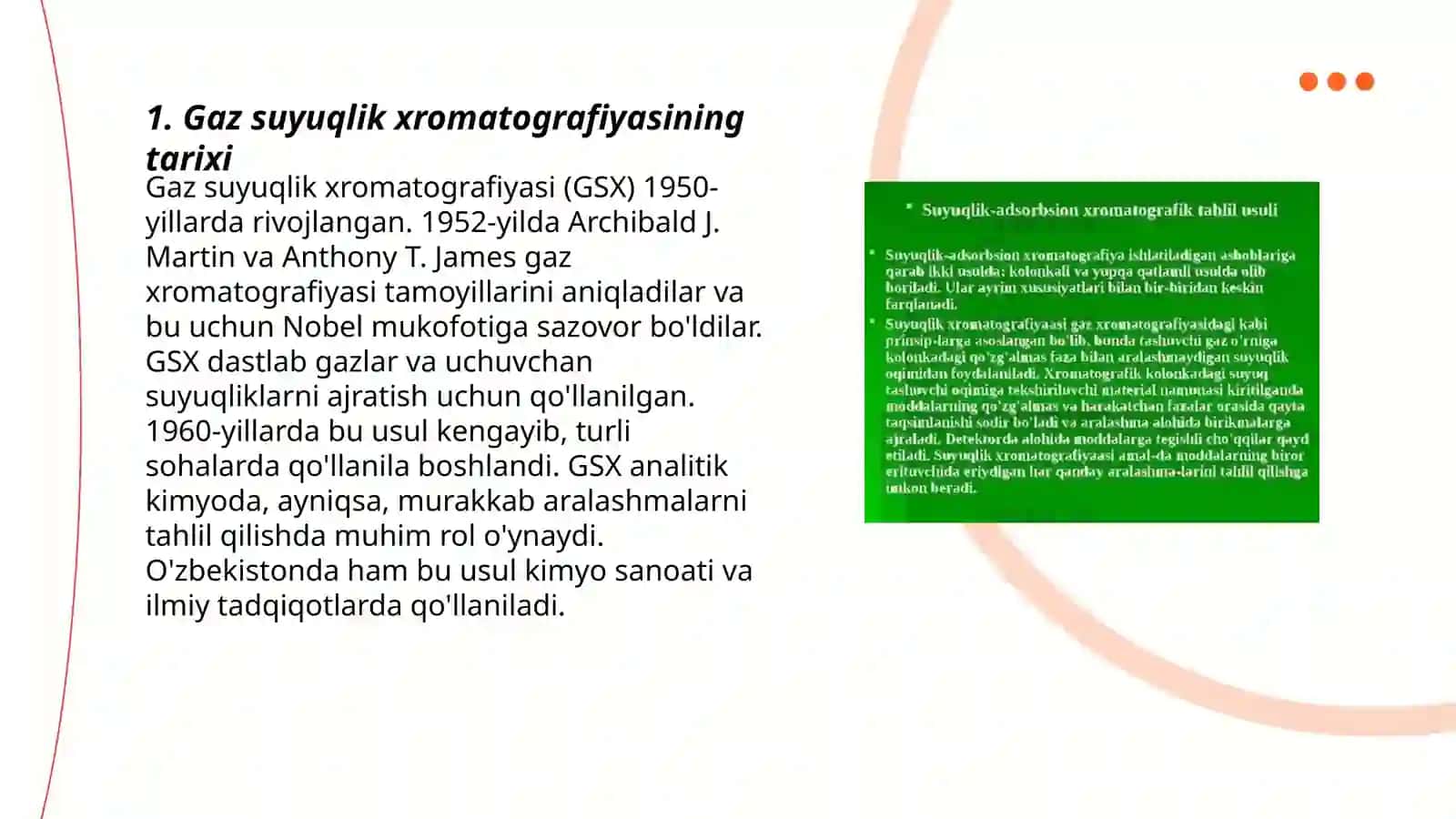 Gaz suyuqlik xromatografiyasi 3