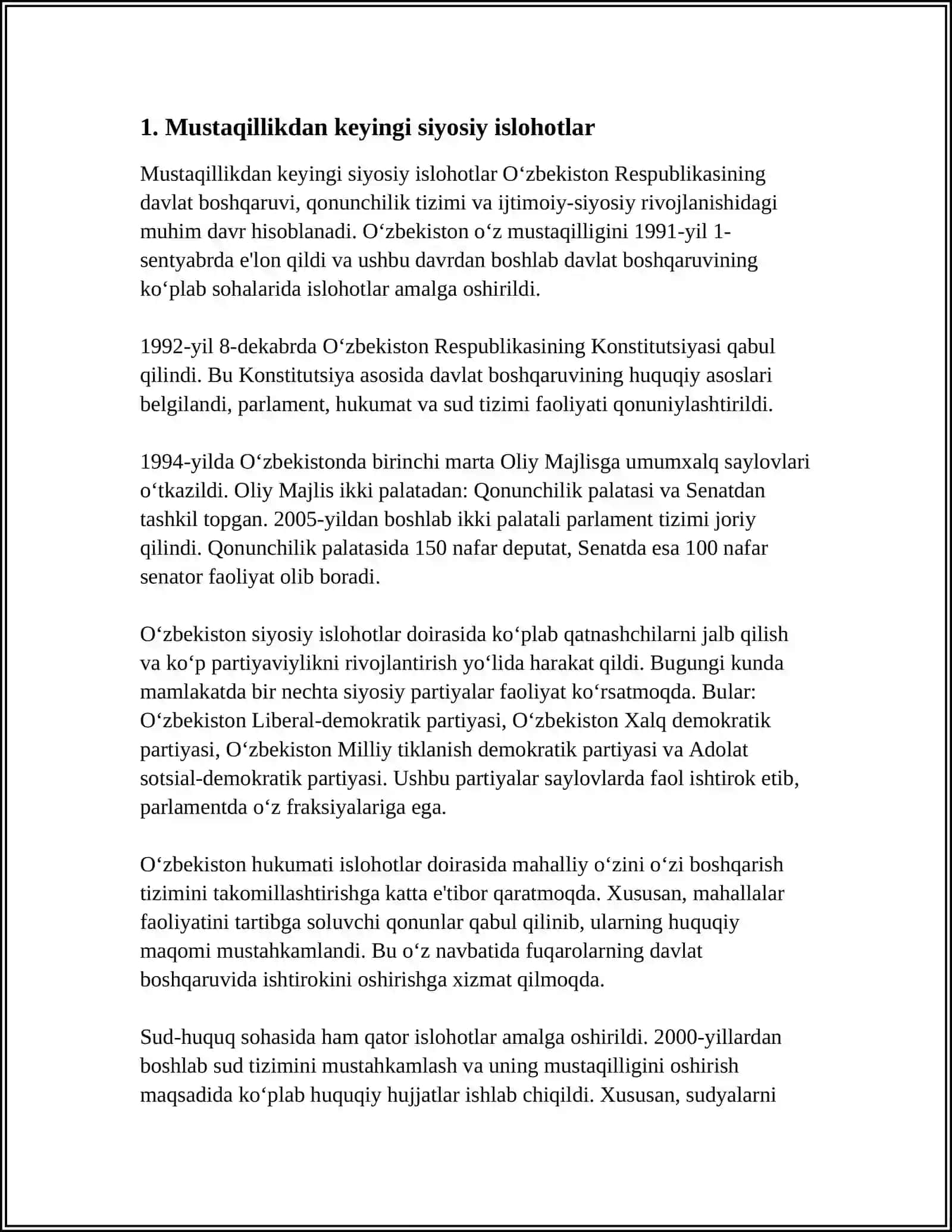 MUSTAQILLIK YILLARIDA QORAQOLPOQISTON RESPUBLIKASI 3