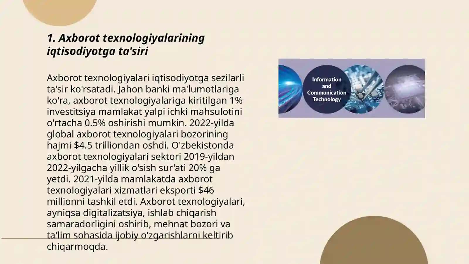Axborot texnologiyalarining iqtisodiyotga ta'siri 3
