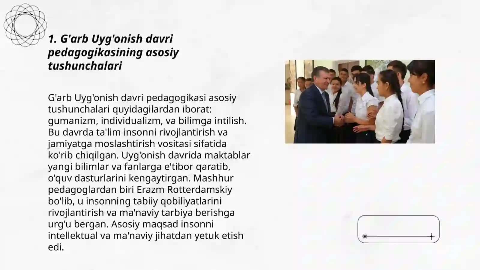 G'arb Uyg'onish davrida pedagogika fani taraqqiyoti 3