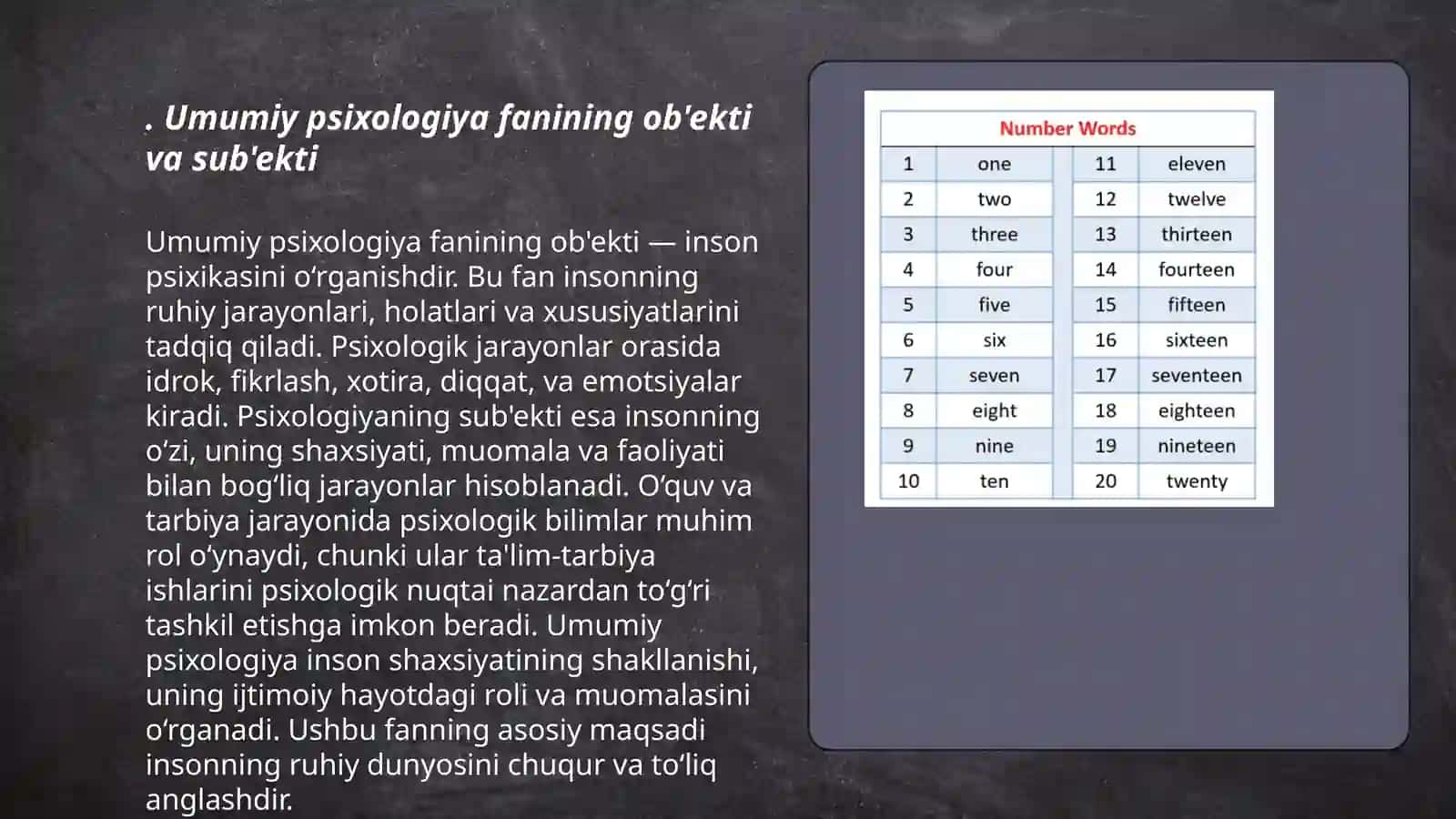 Umumiy psixologiya fanining predmeti maqsad va vazifalari 3