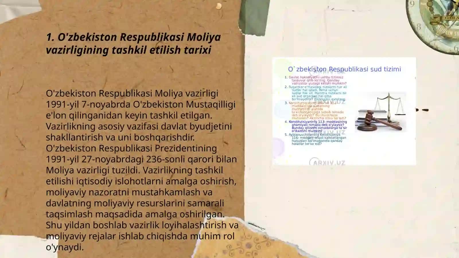 O'zbekiston Respublikasi Moliya vazirligi 3