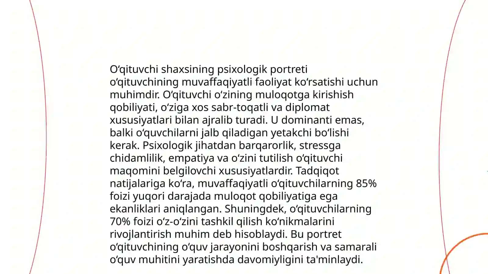O‘qituvchi pedagogik faoliyatidagi psixologik to‘siqlar 3