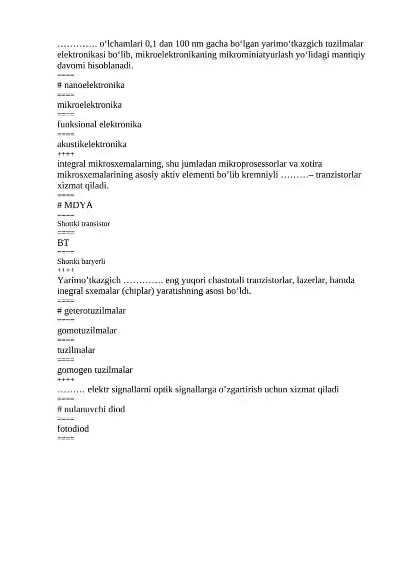 Elektronika rivojlanishi 3