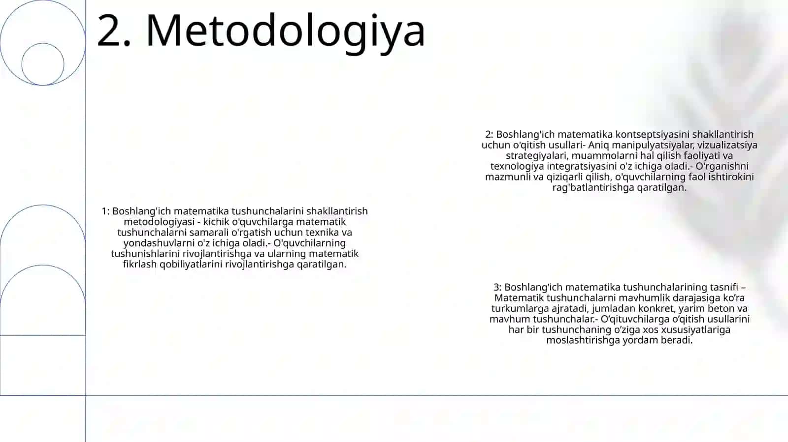 Elementar Matematik Tasavvurlarni Shakllantirish O'Qitish Usullari Va Klasifikatsiyasi 3
