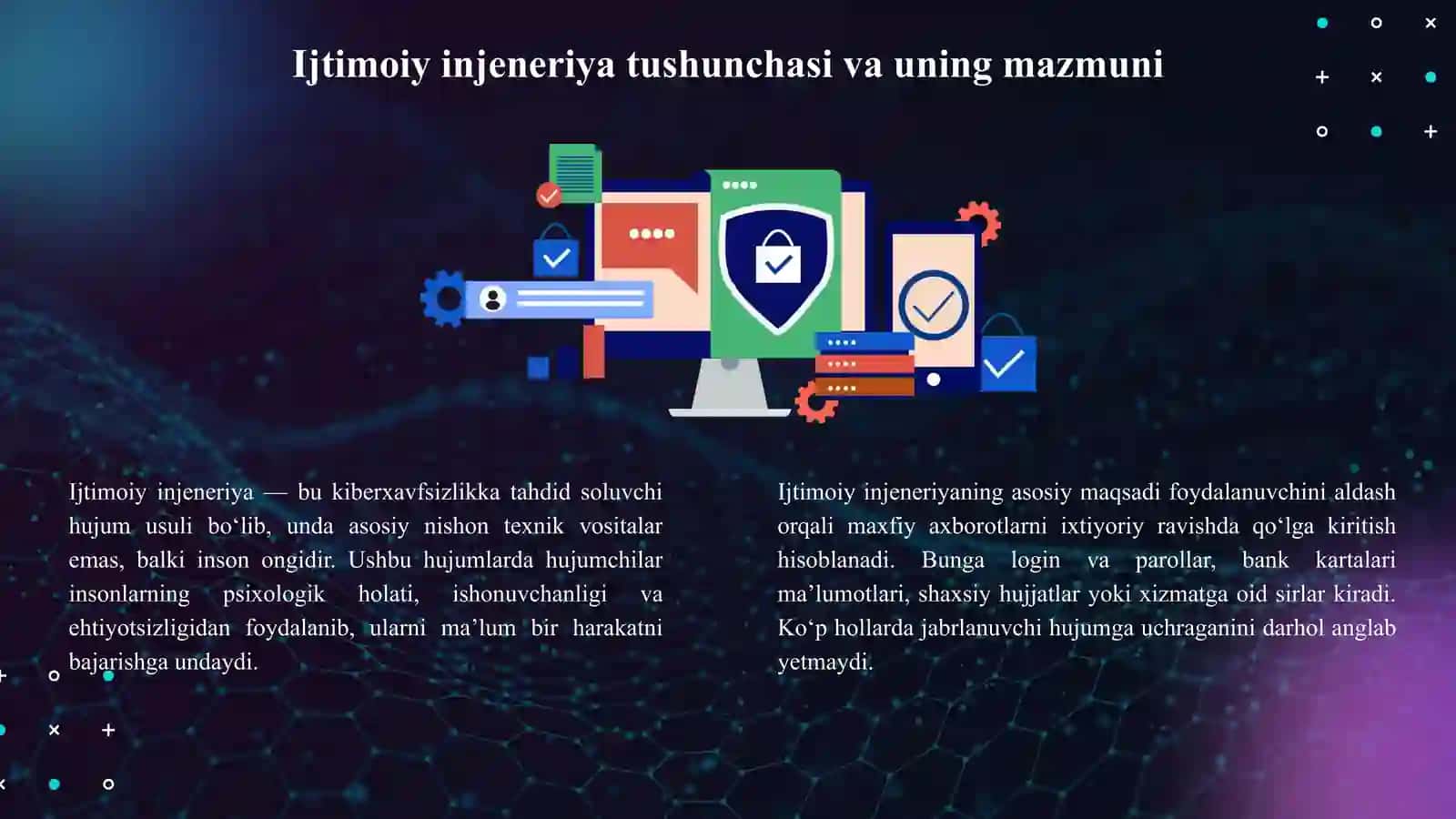 IJTIMOIY INJENERIYADA XUJUMLAR TAHLILI 3