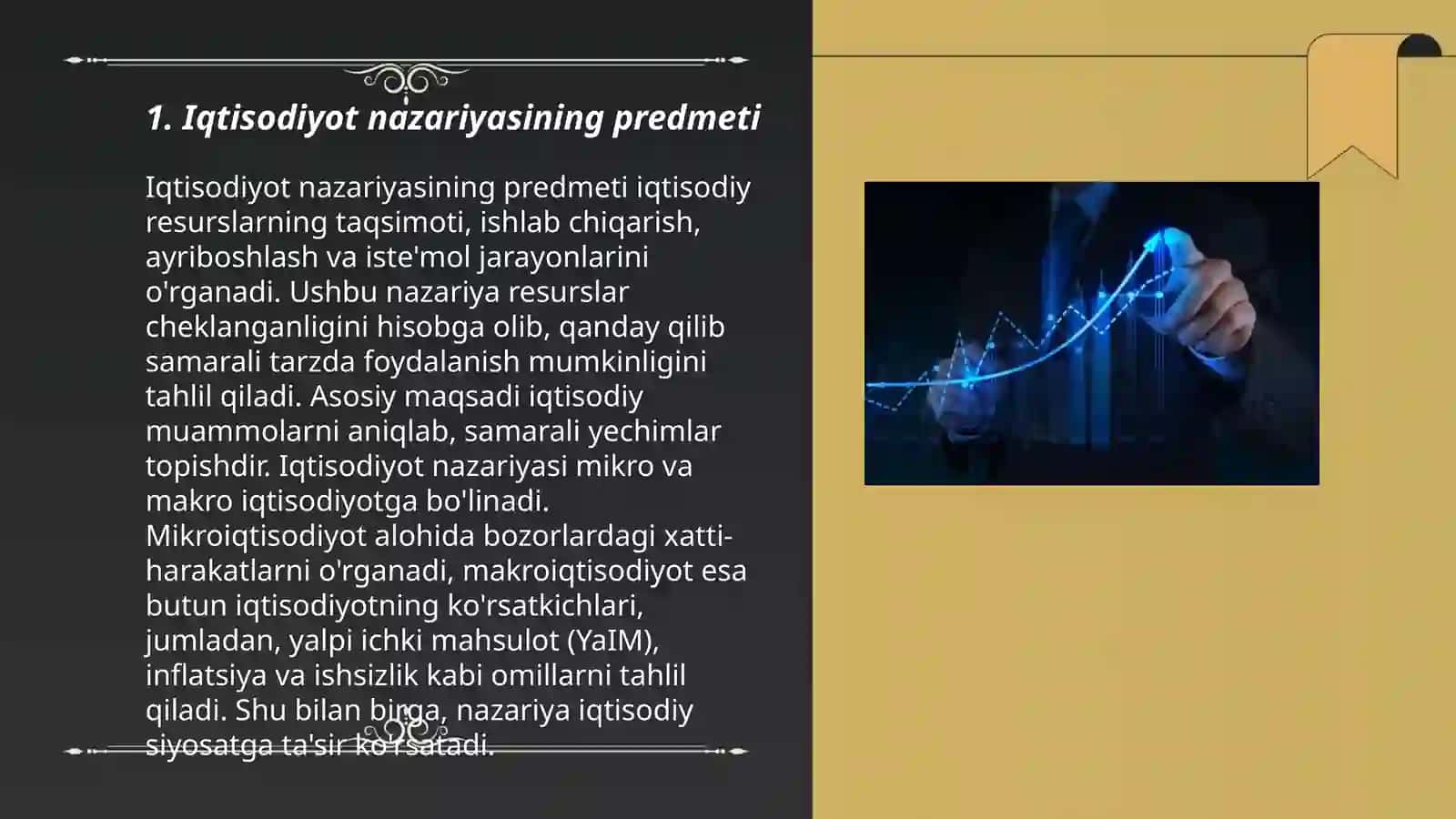 Iqtisodiyot nazariyasi fanining predmeti va uslublari 3