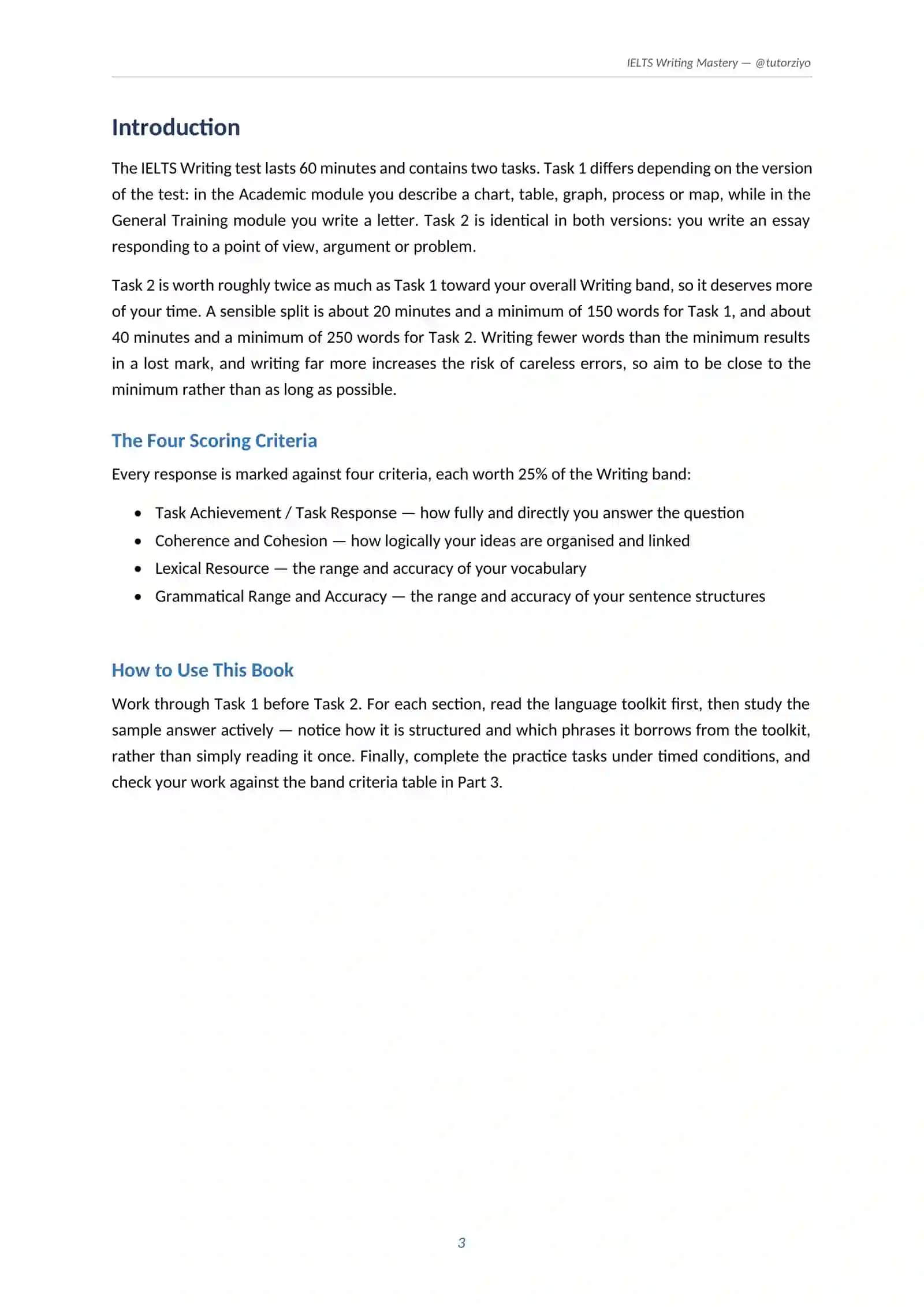 IELTS Writing Mastery 3