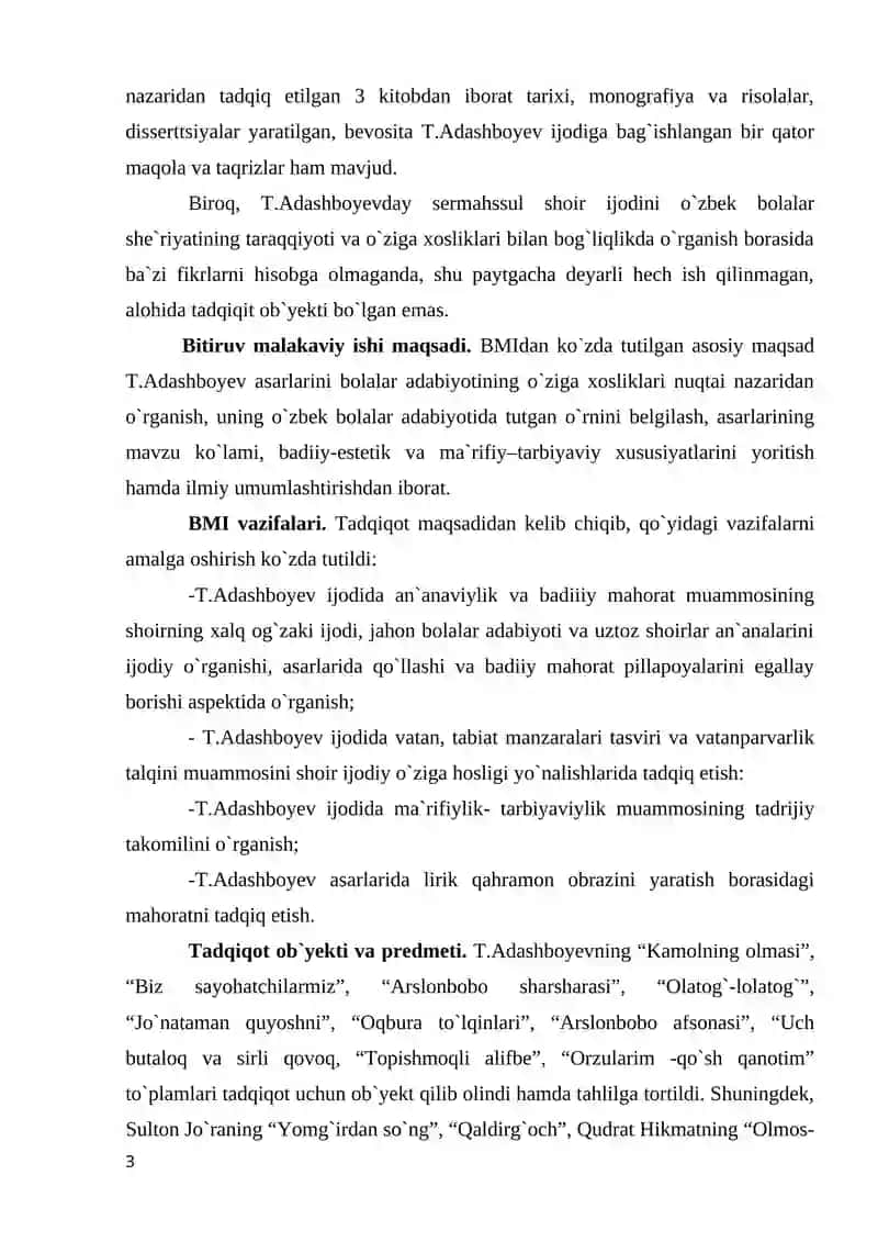 TURSUNBOY ADASHBOYEV SHE`RIYATIDA  AN`ANAVIYLIK VA BADIIY MAHORAT MASALALARI 3