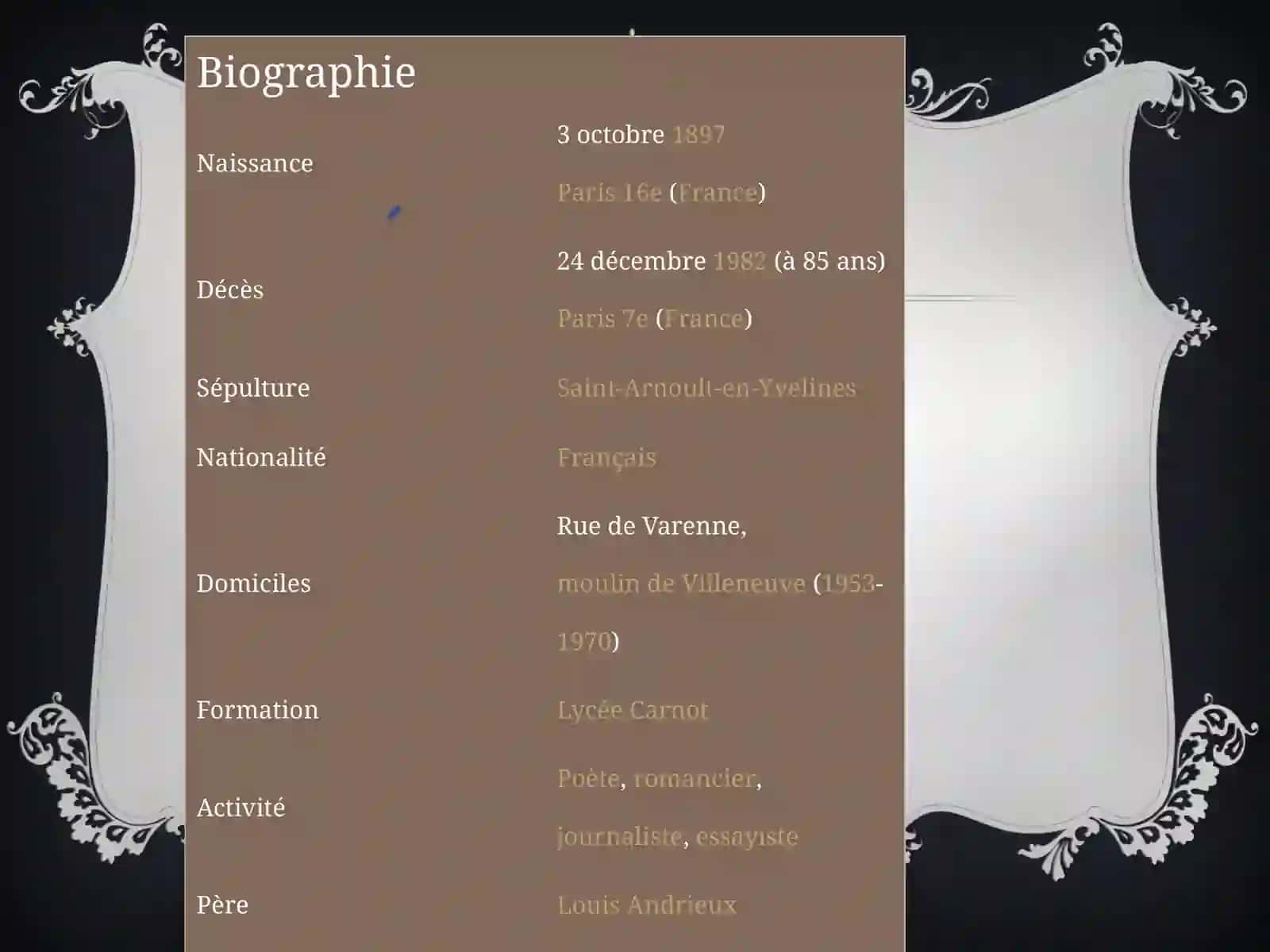 Louis Aragon biographie 3