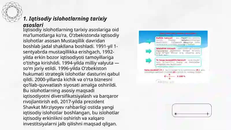 Iqtisodiy islohotlar va uning tarixiy tamoyillari 3