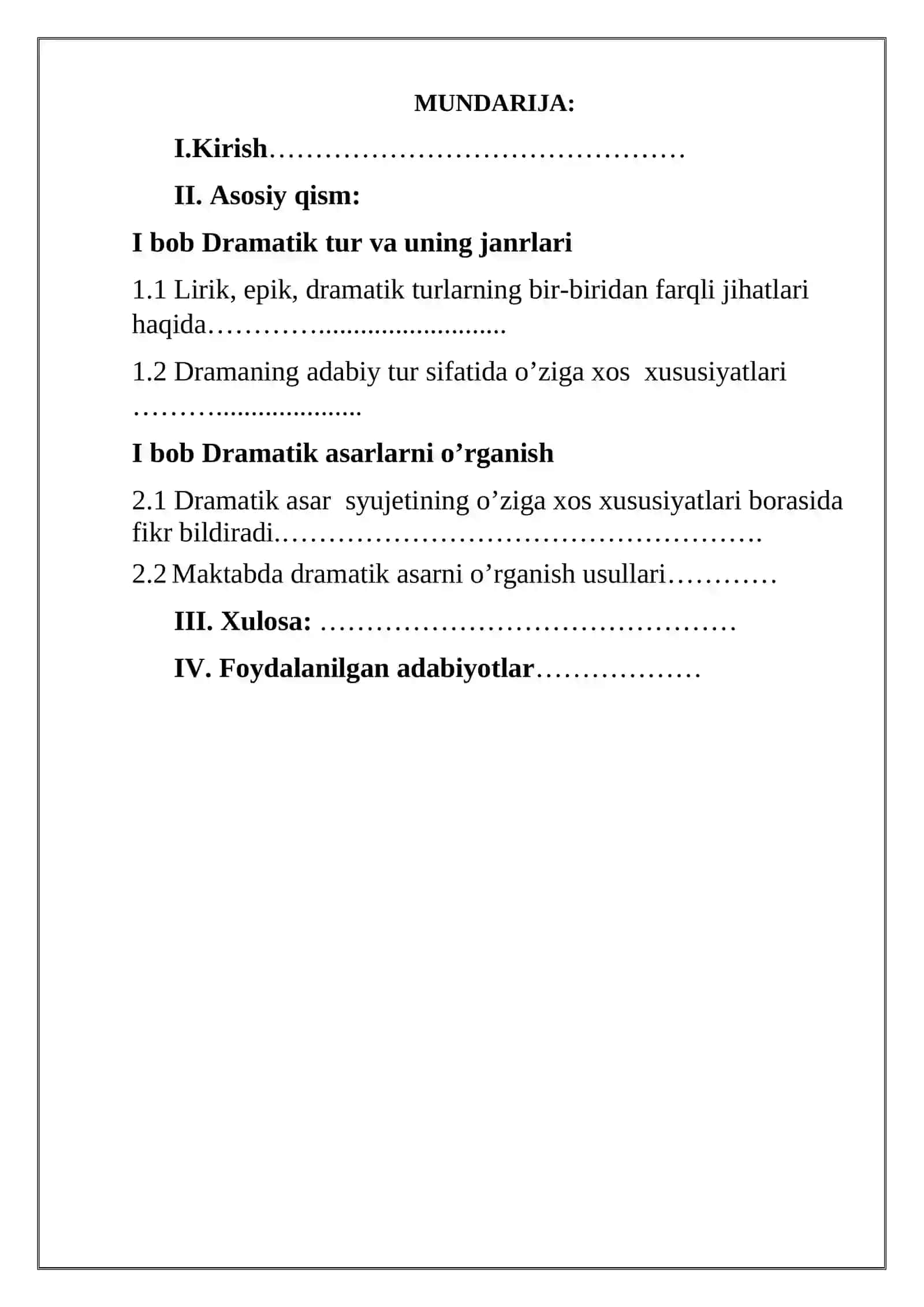 DRAMATIK ASARLAR BILAN ISHLASHDA TA’LIMIY O’YINLARDAN FOYDALANISH 3