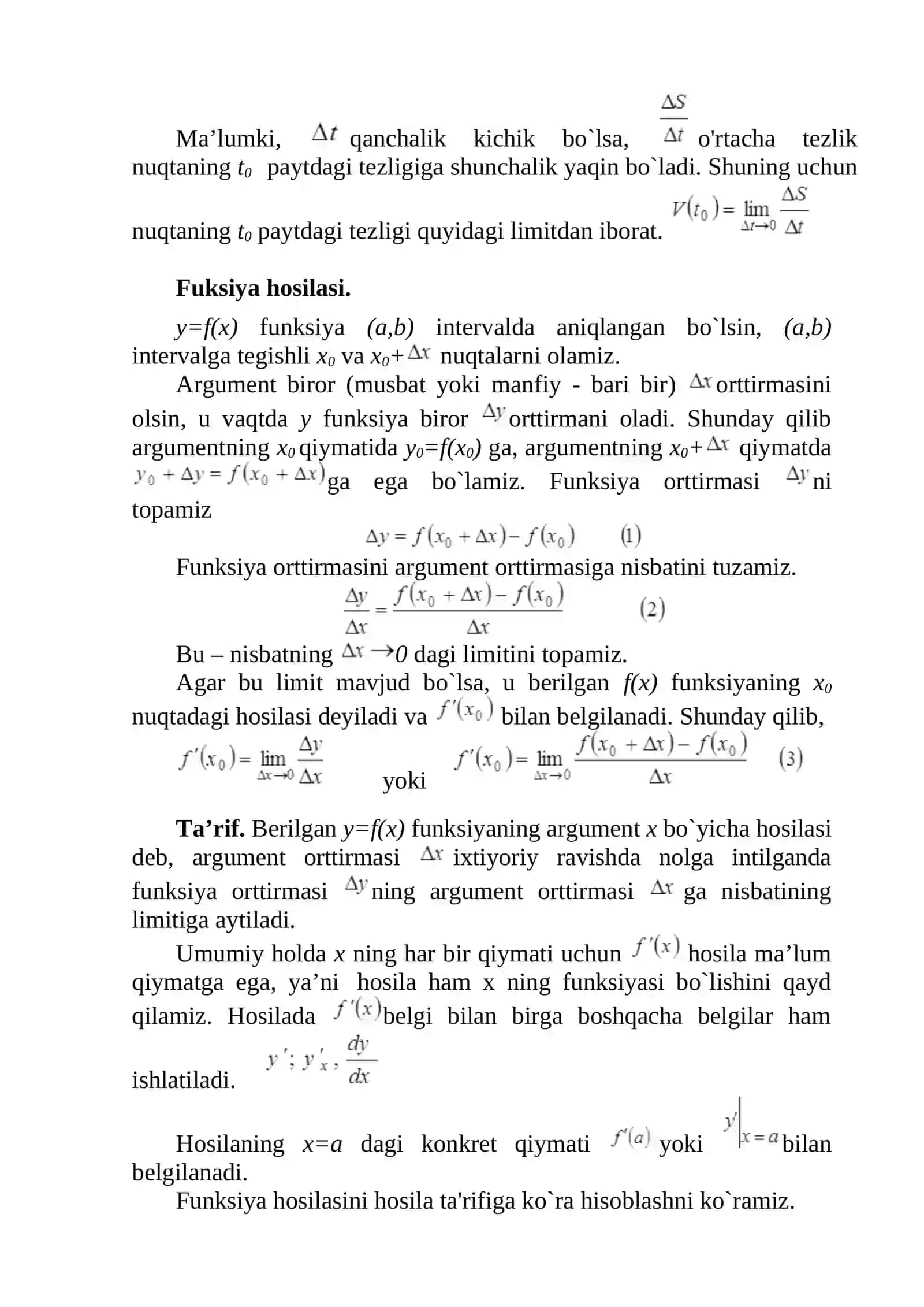 Matematika analizi 3
