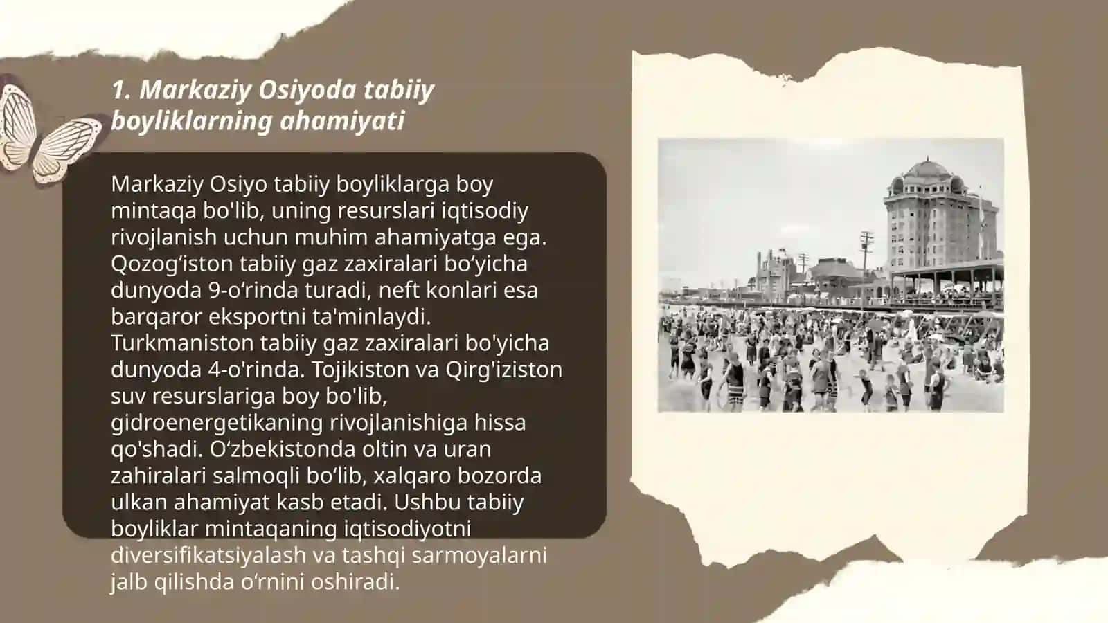 Markaziy Osiyoda tabiiy boyliklarning ahamiyati 3