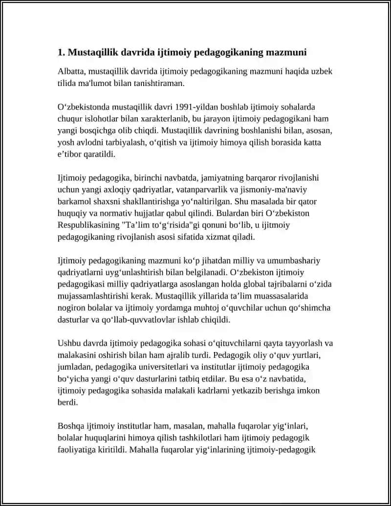 MUSTAQILLIK DAVRIDA IJTIMOIY PEDAGOGIKANING RIVOJLANISH TENDENSIYALARI 3