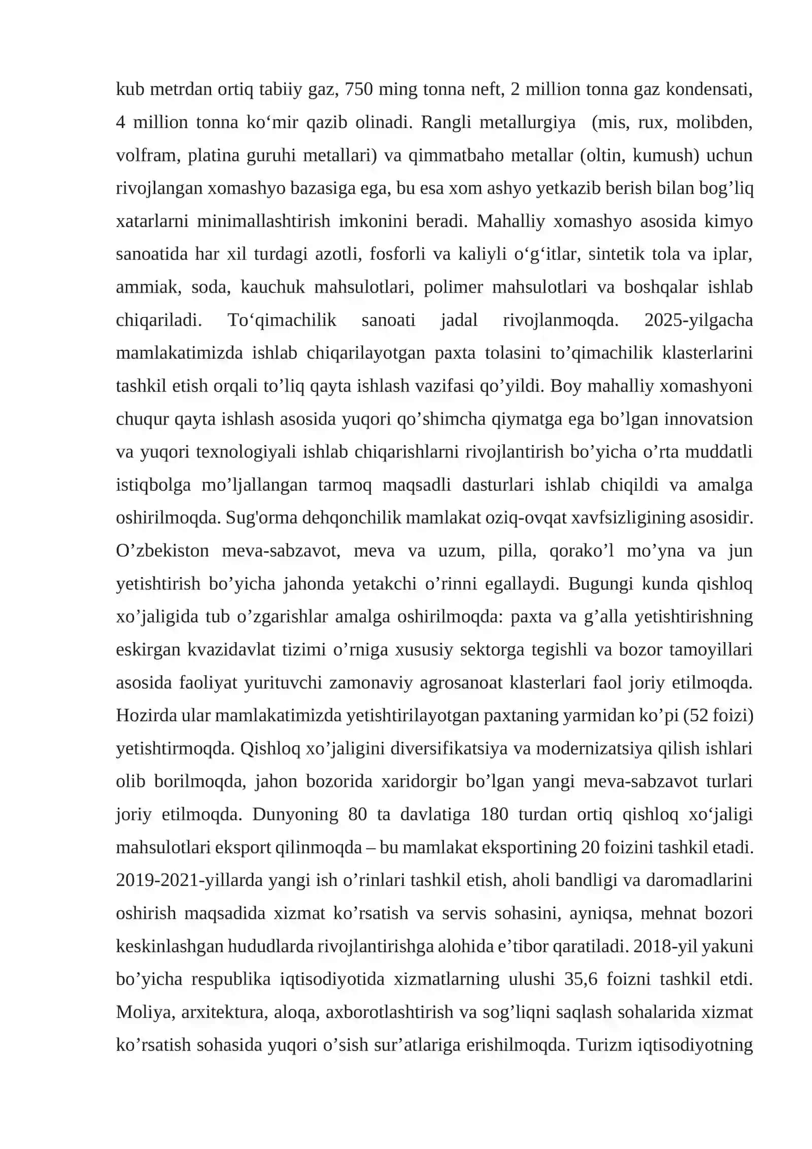 O’zbekistonda ijtimoiy sohada amalga oshirilayotgan o’zgarishlar mazmun va mohiyati 3