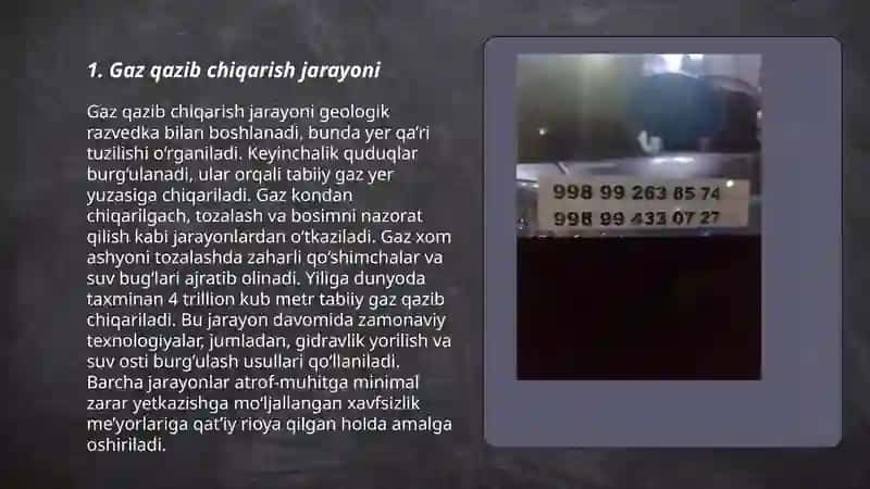 Gaz qazib chiqaringning ōsuvchi va doimiydavrlari uchun gaz konining ishlash korsatkichlarini aniqlash 3