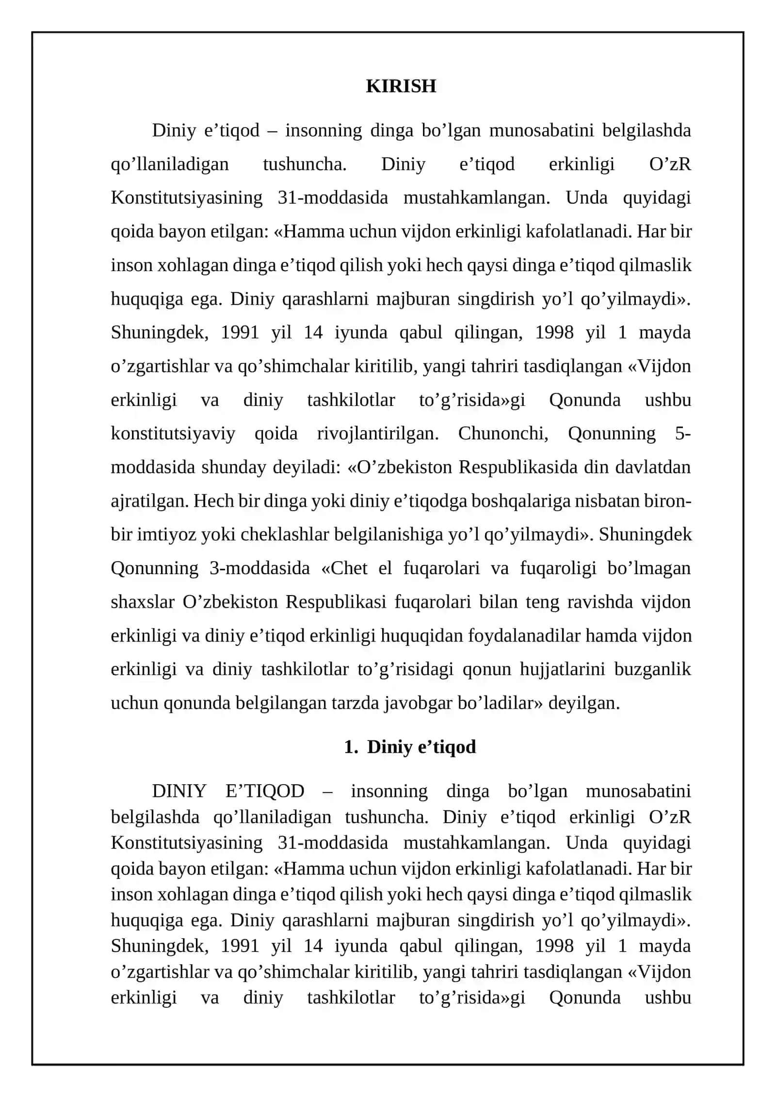 Dunyoviy bilimlar va diniy e’tiqod birligiga erishishning ahamiyati 3