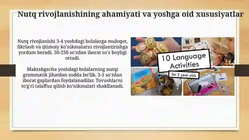 Nutq rivojlanishining ahamiyati va yoshga oid xususiyatlar 3